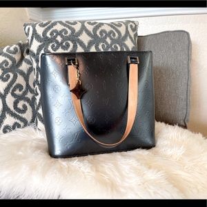 Louis Vuitton Matte Stockton Blue Monogram